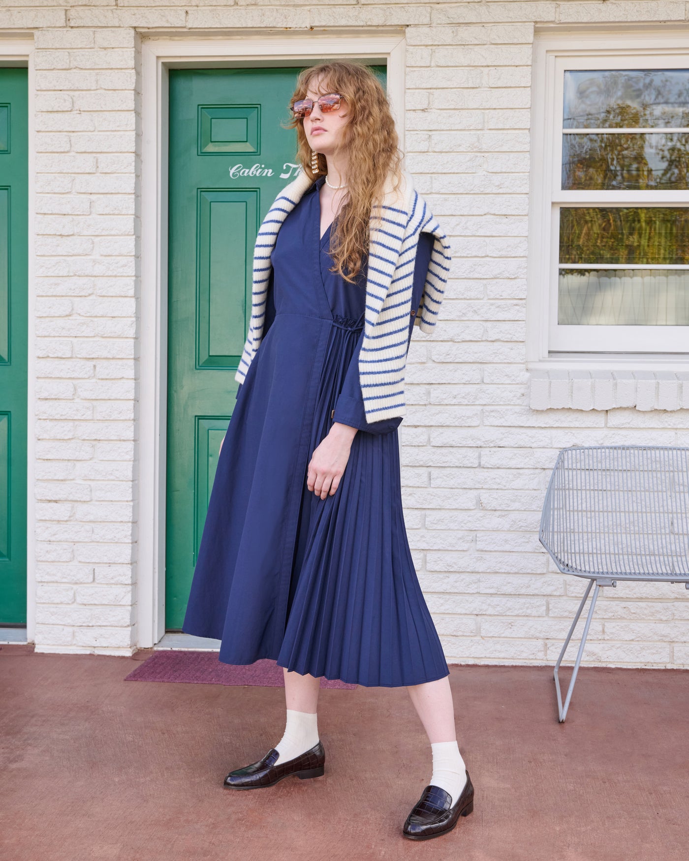 Long Sleeve Midi Shivon Dress