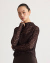 Long Sleeve Adrien Lace Top