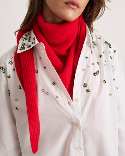 Silvia Cashmere Triangle Scarf