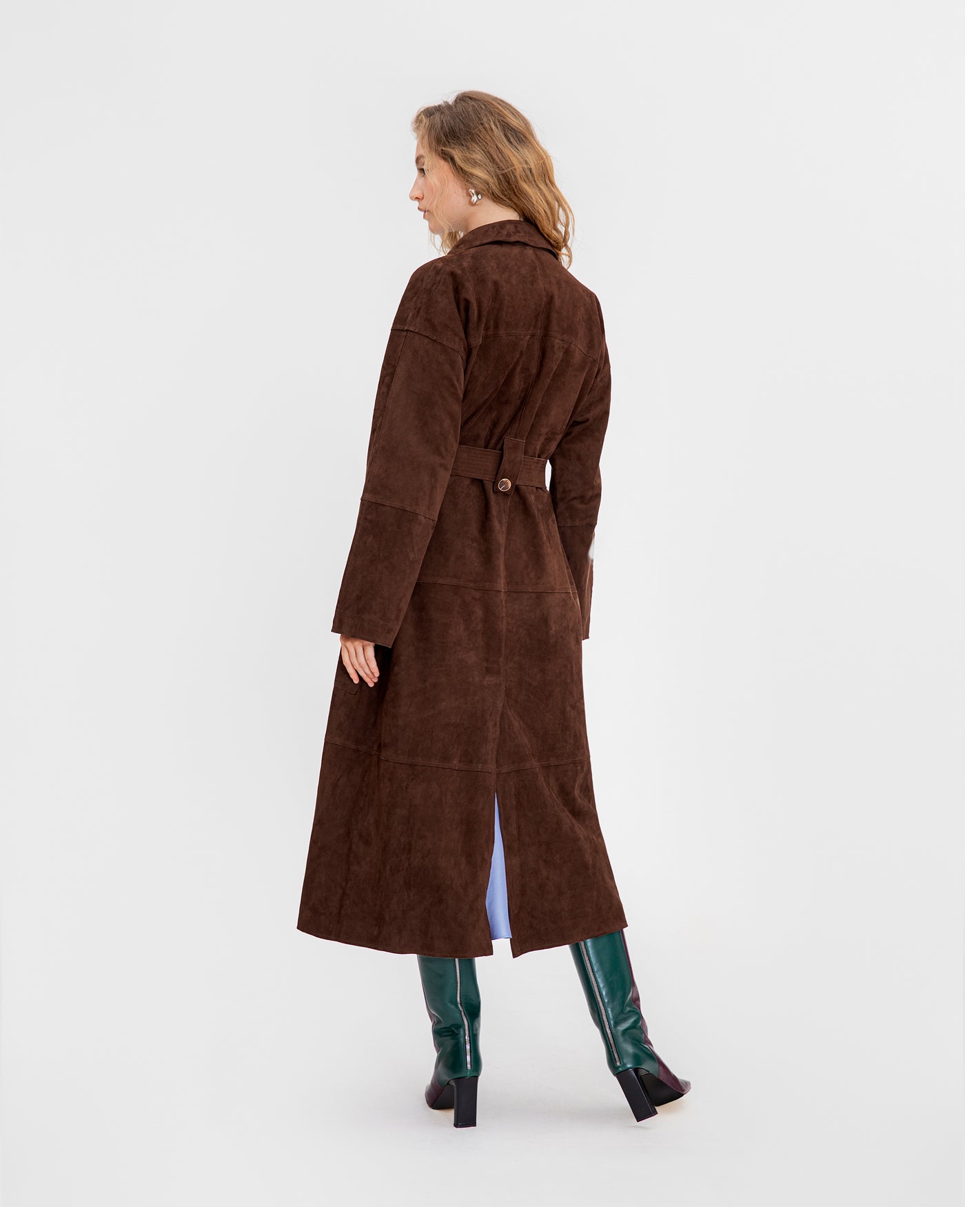 Suede Clayton Coat