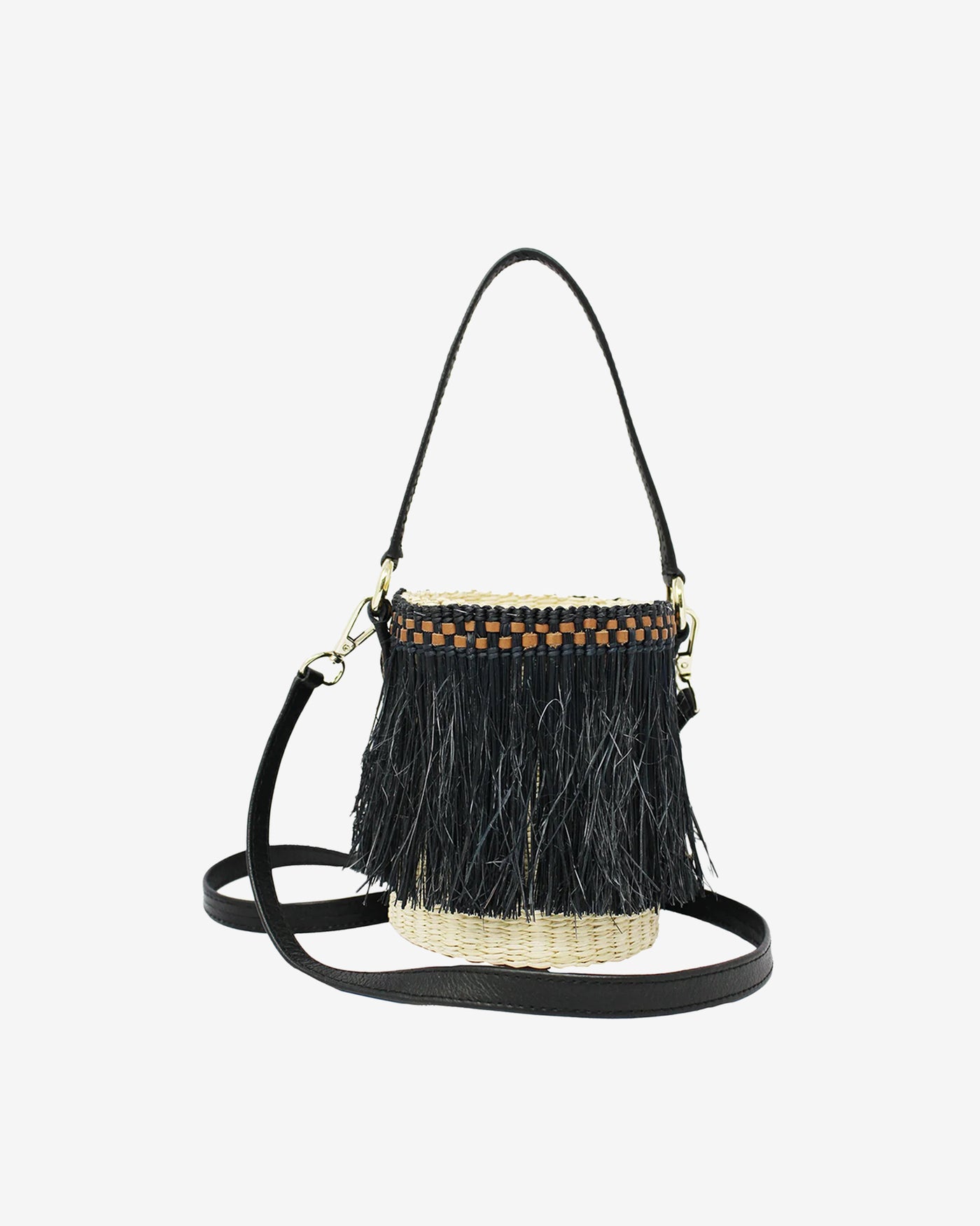 Sensi Studio Frayed Mini Bucket