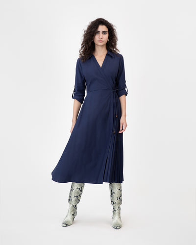 Long Sleeve Midi Shivon Dress