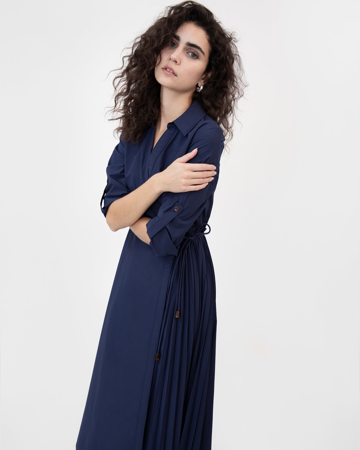 Long Sleeve Midi Shivon Dress