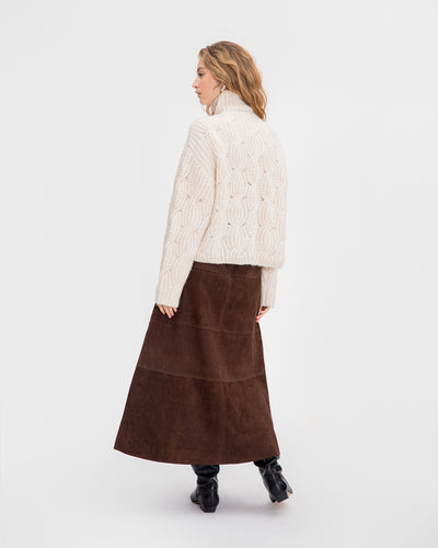 Suede Hudson Skirt