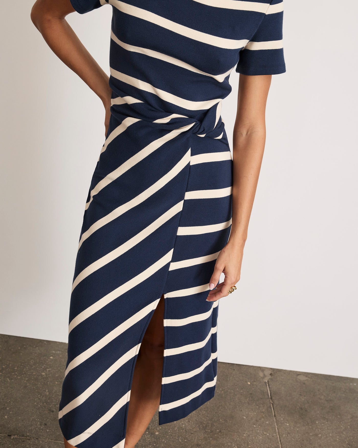 Short Sleeve Striped Cody Dress