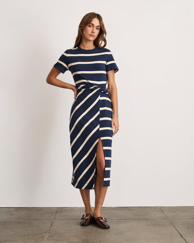 Short Sleeve Striped Cody Dress