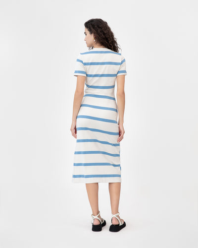 Short Sleeve Striped Cody Dress