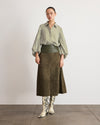 Suede/Leather Hudson Skirt
