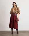 Suede/Leather Hudson Skirt