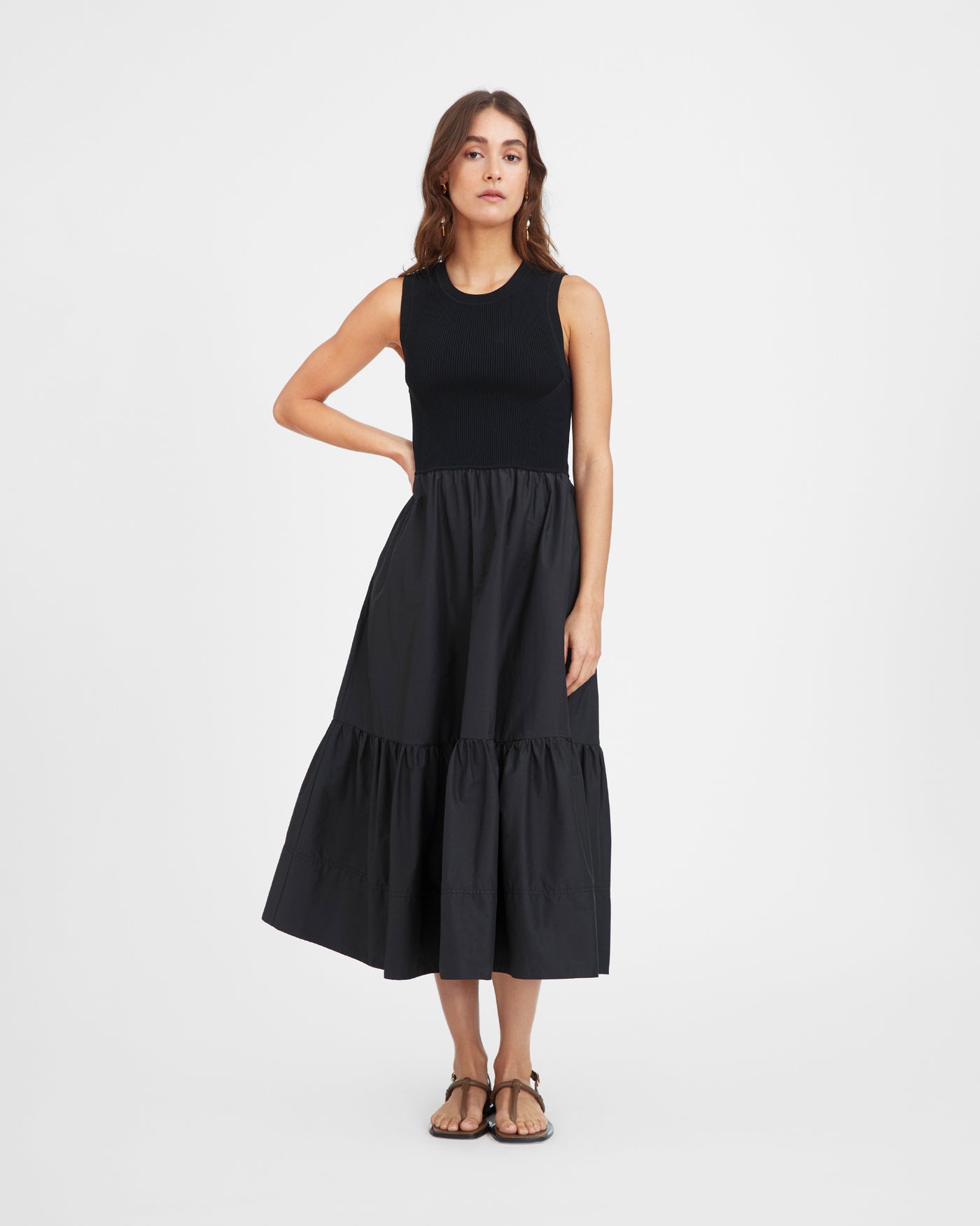 Crew Neck Josephina Dress