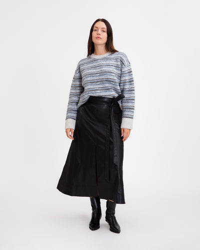 Vegan Leather Hudson Skirt