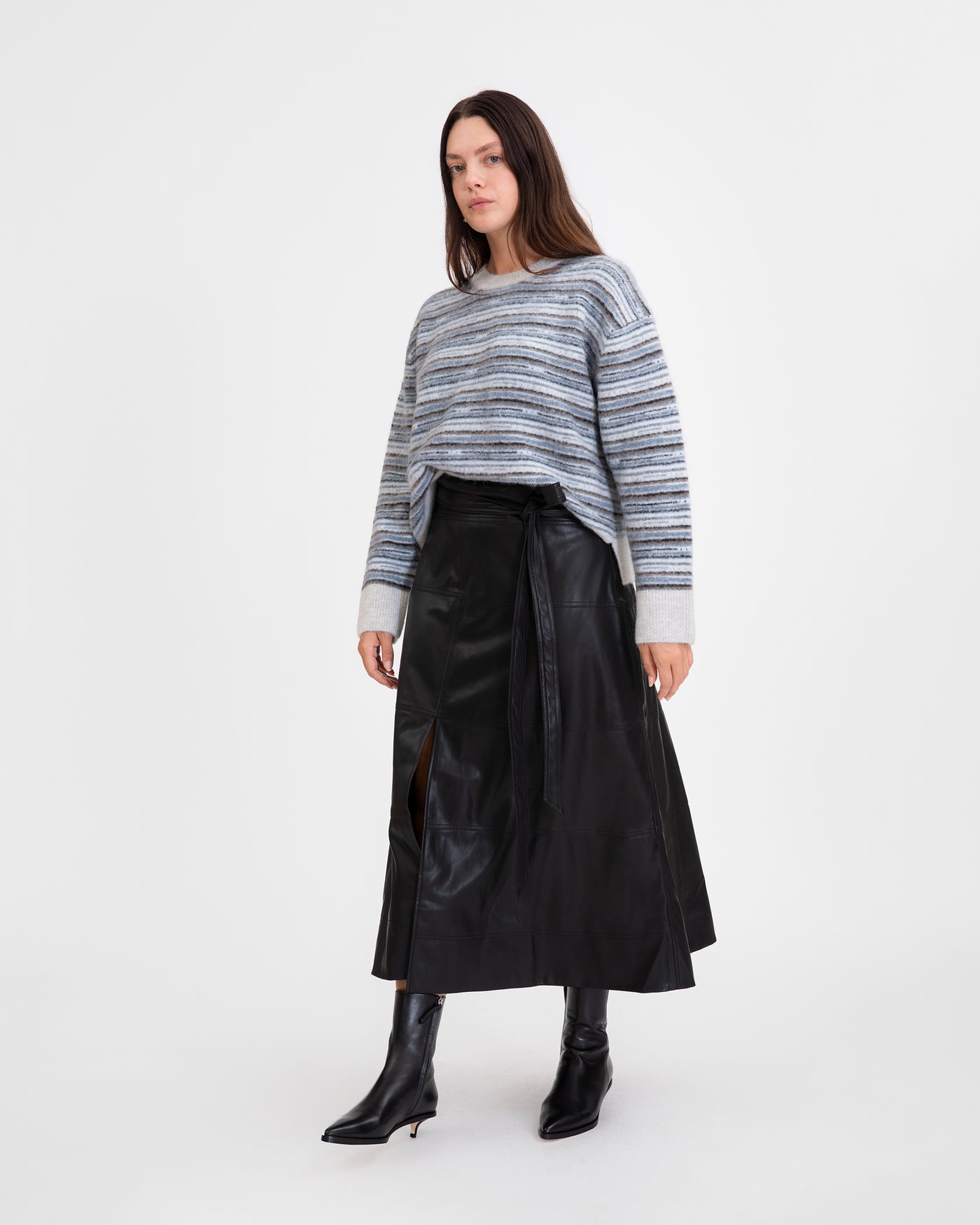 Vegan Leather Hudson Skirt