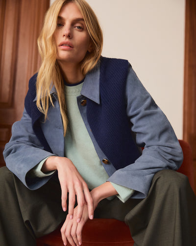 Silvia Cashmere Triangle Scarf